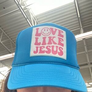 Blue 'Love Like Jesus' Cap